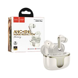 Hoco True Wireless Earbuds EQ10 Plus Harmony ANC+ENC Noise Reduction Milky White Hoco True Wireless Earbuds EQ10 Plus Harmony ANC+ENC Noise Reduction Milky White